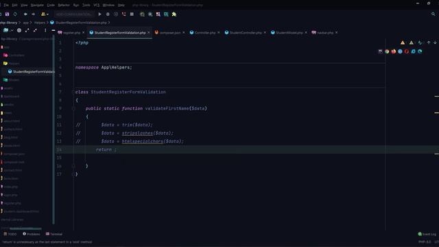 #6. PHP library management смотреть онлайн