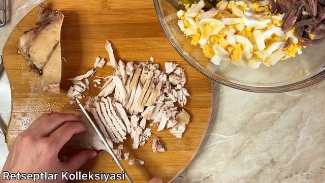 Салат ”САМАРКАНД” MAZZALI SALAT TAYYORLASH/ Qazili Salat, ”SAMARQAND“ Salati