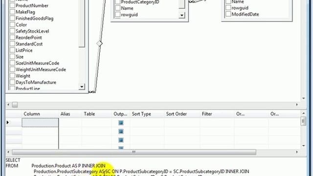 Graphical SQL Query Designer - SQL Server 2012 смотреть онлайн