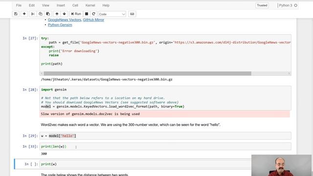 11.3: NLP & Word2Vec with TensorFlow and Keras (Module 11, Part 3) смотреть онлайн