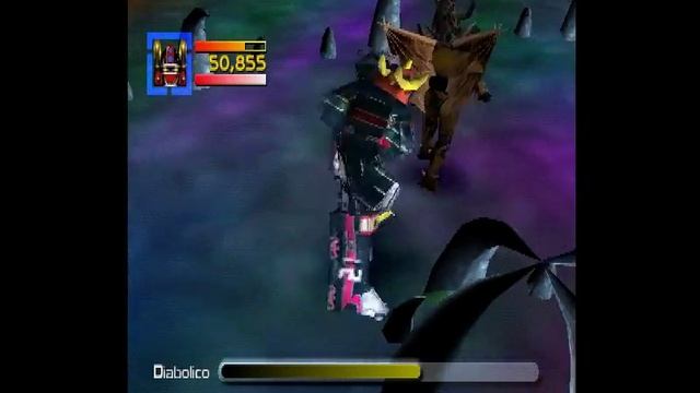 Saban's Power Rangers: Lightspeed Rescue (USA) Rescue Blue Ranger (Saving Titanium) -PS1 Playthroug