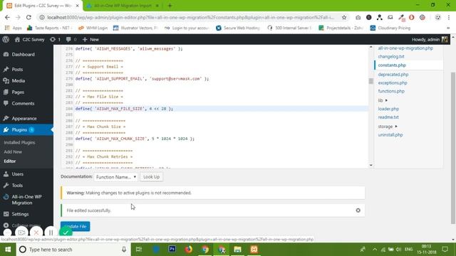 Increase All in one wp migration (latest version 6.79) import limit up to 1 GB смотреть онлайн