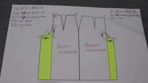 Кюлоты или юбка-брюки. Как выкроить за несколько минут на основе базовой выкройки прямой юбки.mp4