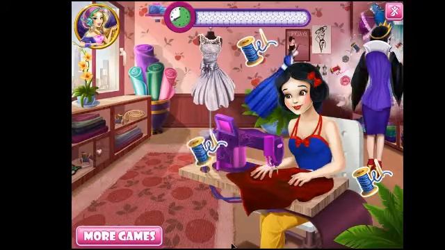 Disney Princess Snow White Modern Design Rivals | Disney Princess Video Game смотреть онлайн
