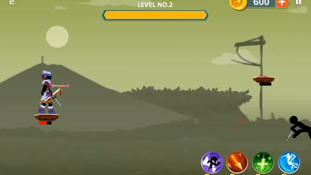 Stickman Archer Warrior: Bow And Arrow Shooting - Levels 1 - 7 - Video game walkthroughs смотреть онлайн