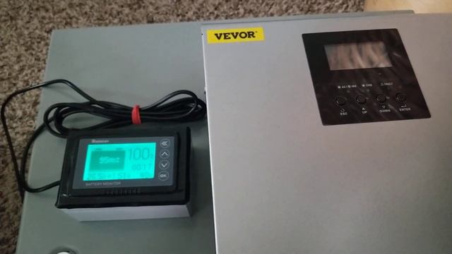 UPDATE: VEVOR 3KVA 24V MPPT HYBRID SOLAR INVERTER BUILT-IN PURE SINE WAVE CHARGE CONTROLLER