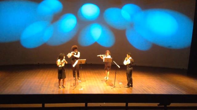 QuarteFluts-🎵SKY SYMPHONIE (pour quatre flûtes) Faustin JEANJEAN 🎵 смотреть онлайн