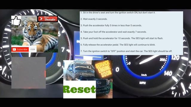 How to reset Service Engine soon Light on a 2016 infiniti QX80.... смотреть онлайн