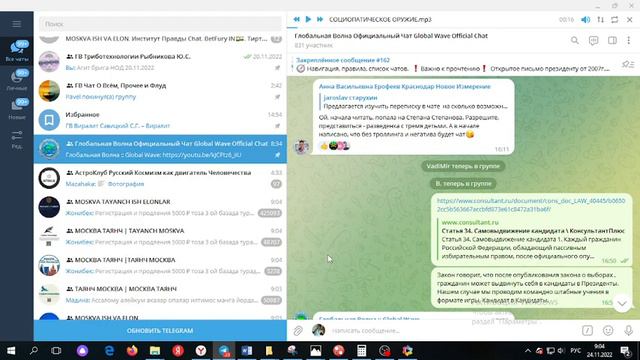Кандидат в кандидаты на должность Президента РФ: Анна Васильевна Ерофеева (24.11.2022) - ГВ смотреть онлайн