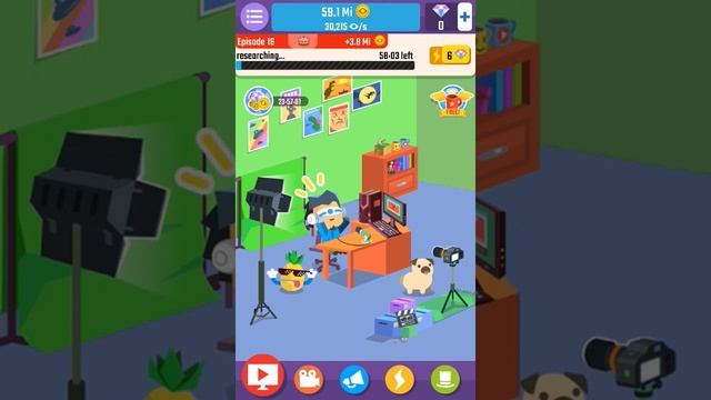 Играем в игру под названием Vlogger Go Viral смотреть онлайн