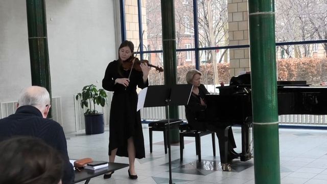 Debussy, Violin Sonata, 1st movement: Vasilisa Koroleva смотреть онлайн