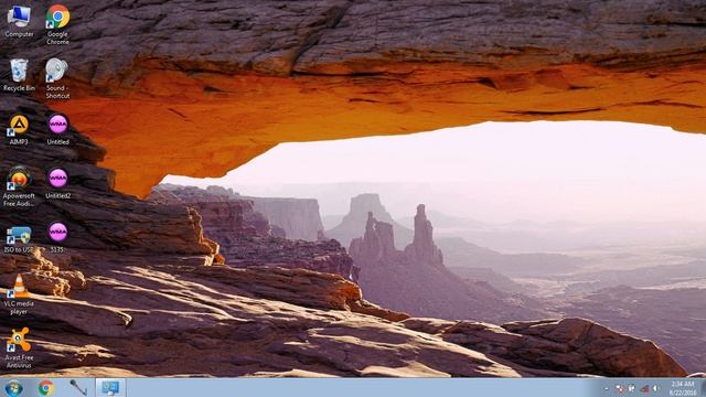 How to change Desktop background Wallpaper in HINDI смотреть онлайн