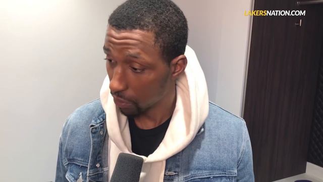 Lakers Post Game: KCP Reacts to Recent Trevor Ariza Trade Rumor смотреть онлайн