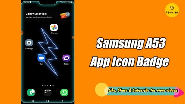 Samsung A53 Show AppsIcon Badges,App icon badge смотреть онлайн