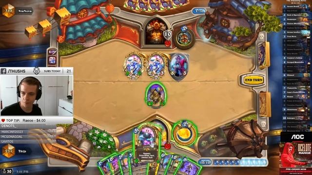14/14 Taunt for 0 Mana? INFINITE VALUE Mage!! смотреть онлайн