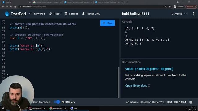 ? Array (Vetores e Matrizes) | Diferença entre Array e Map na linguagem Dart смотреть онлайн