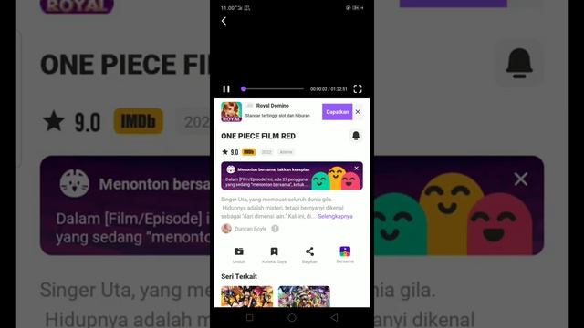 aplikasi nonton one piece movie red sub indo 100% work смотреть онлайн
