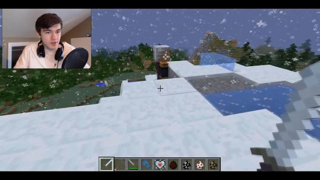 ХОЛОДНОЕ СЕРДЦЕ | Frozencraft мод Майнкрафт | Let it go... смотреть онлайн