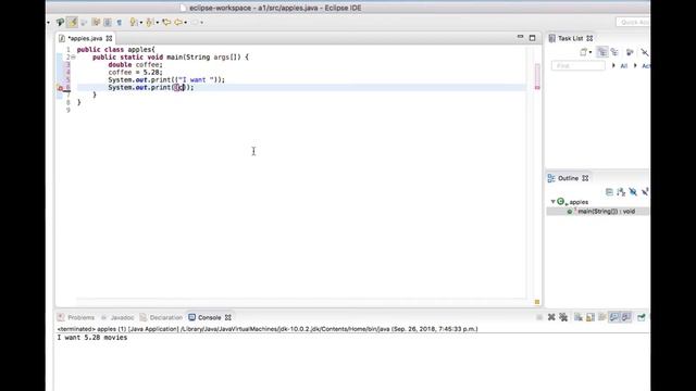 Java Programming Tutorial - Variables смотреть онлайн