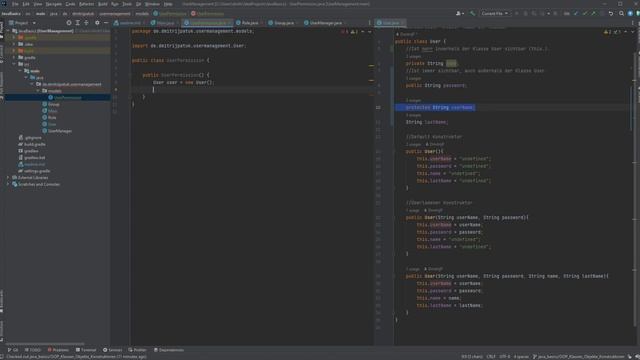 4. Java Basics: Sichtbarkeit (private, public, protected) смотреть онлайн