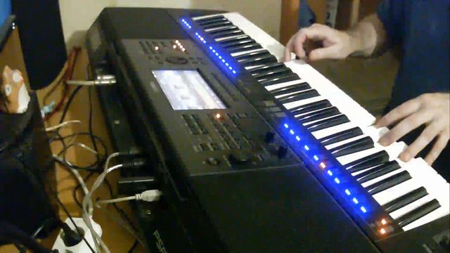 #ЗвездныйЧас автор Кезля(мой#упрощеный #вариант на Yamaha psr sx 700) смотреть онлайн