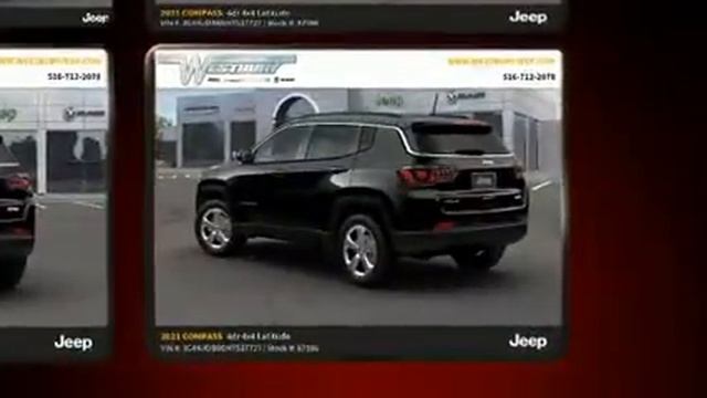 2021 Jeep Compass LATITUDE 4X4 in Jericho, NY 11753-1004 смотреть онлайн