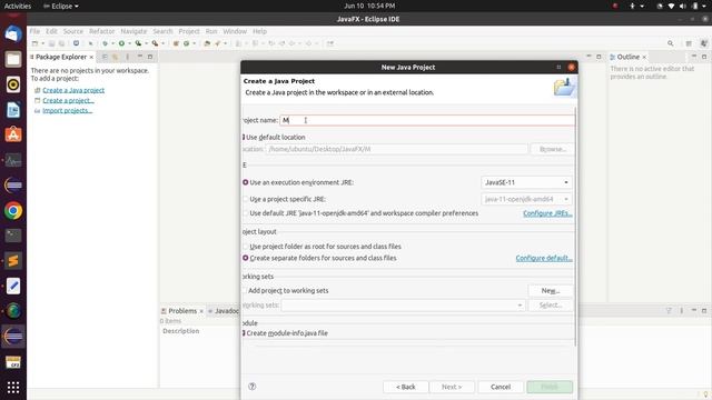 Setting Up Eclipse To Run JavaFX code on Linux for Newer version than JDK 8 смотреть онлайн