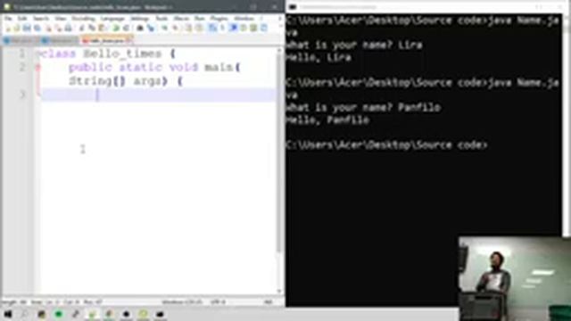 Java Live Lecture with ACLC College of Mandaue WADT Block 4 смотреть онлайн