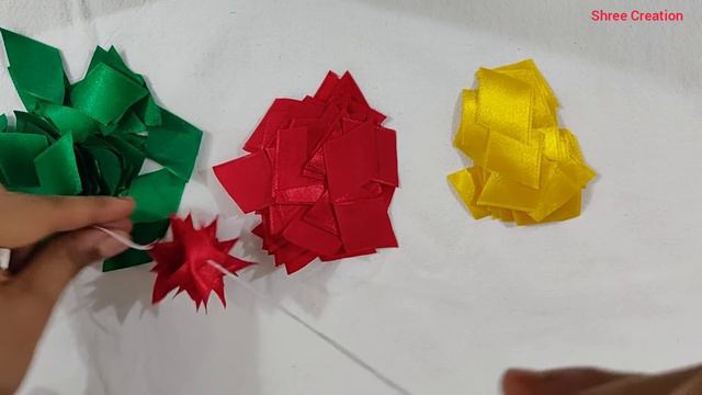 પવિત્રા / હિંડોળા / satin pati / ribbon / garland / phool mala / flower / Thakorji Shringar / easy смотреть онлайн