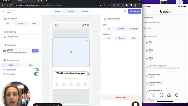 Unflow PH Demo смотреть онлайн
