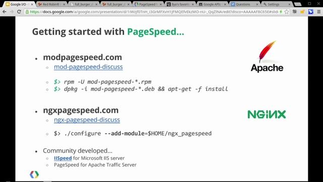 Automating Performance Best Practices with PageSpeed - Google I/O 2013 смотреть онлайн