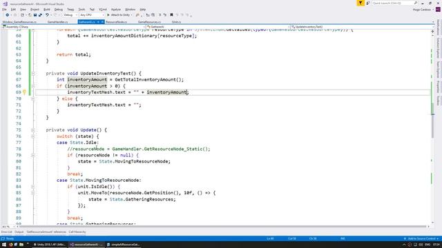 Resource Types: Gold, Wood - Simple AI Resource Gatherer (Unity Tutorial) смотреть онлайн
