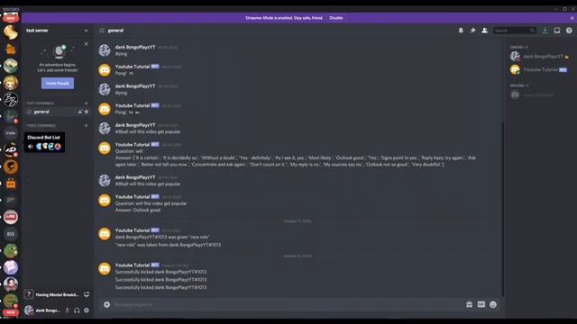 How to make a discord bot with discord.py | Episode 4 | Kick, Ban, and Unban Commands смотреть онлайн