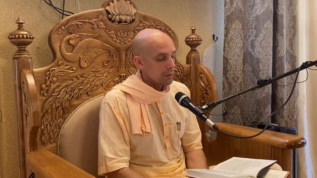 2021-06-14 — "Всё будет хорошо!" ШБ 7.1.1-2 в московском ашраме санкиртаны (Мадана-мохан дас) смотреть онлайн