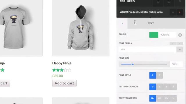 WooCommerce plugin: CSS Hero - Change the Colors of the Stars Rating System in WooCommerce смотреть онлайн