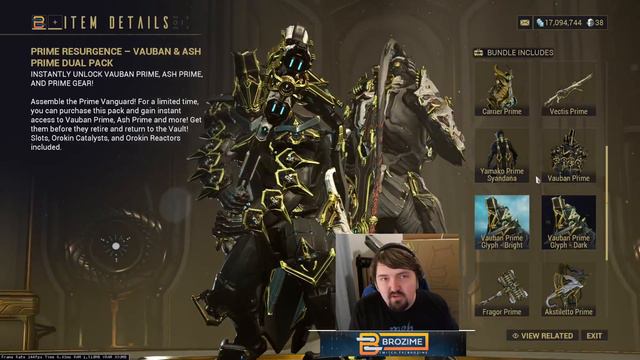 Prime Resurgence! | What Should You Farm? | Warframe смотреть онлайн