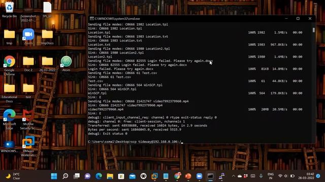How to Copy files from Windows to Linux Machine смотреть онлайн