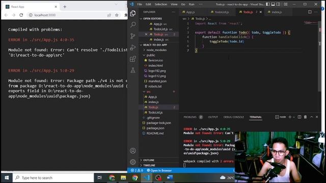 Create UI using React JS Activity смотреть онлайн
