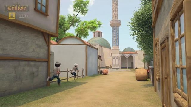 Emiray 5. Bölüm - Devler Köye Saldırıyor - TRT Çocuk Çizgi Film