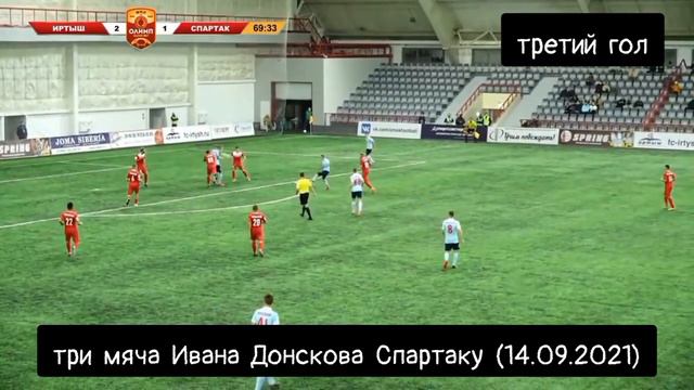 Двойной удар футболистов Иртыша. смотреть онлайн