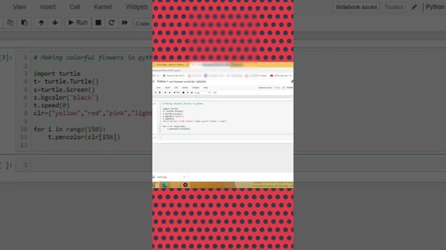 Draw a Flower using Turtle in Python - Free Python Course смотреть онлайн