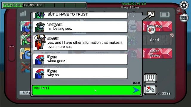 Among Us: Shooting Imposters and Tricking the Entire Lobby in the Town of Us Reactivated Mod!! смотреть онлайн