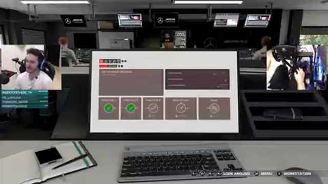 F1 2021 On A Racing Simulator - Bahrain смотреть онлайн