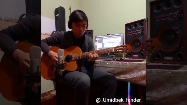Алексей Чумаков - Знает небо. Guitar cover by _Umid_fender_ 💥💥💥💯 смотреть онлайн