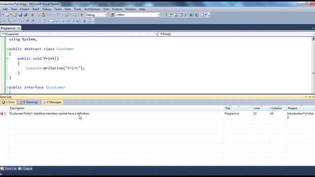 Difference between abstract class and Interface смотреть онлайн