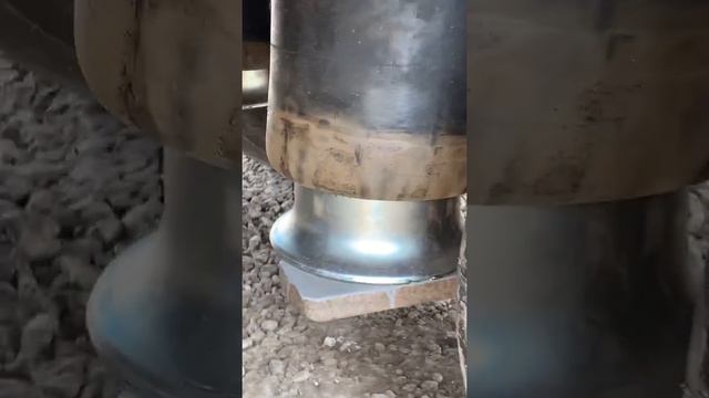 Установка петли ROCKINGER на дышло прицепа Фрюхауф. смотреть онлайн