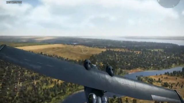 War Thunder PBY-5A Catalina run Test Flight over the City смотреть онлайн