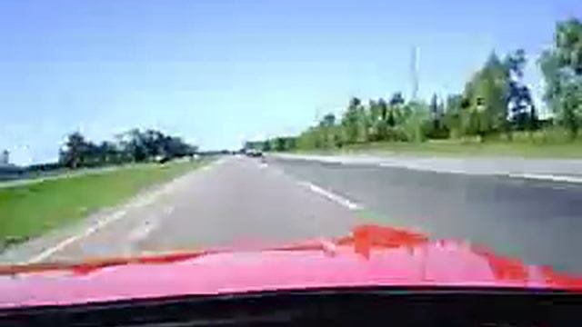 Fiat 125 Mirafiori Acelerando A Fondo 3ª Y 4ª.