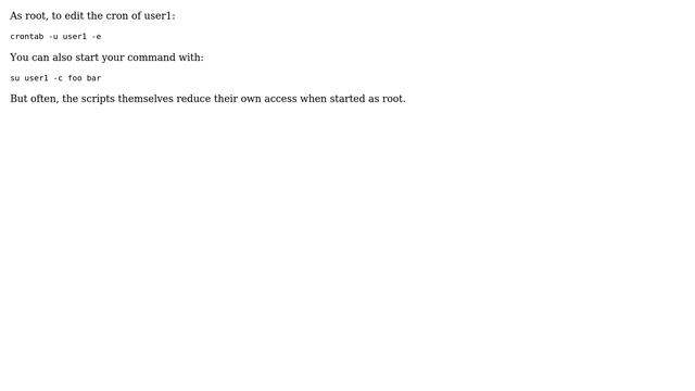 How to run a cron job as a specific user? (4 Solutions!!) смотреть онлайн
