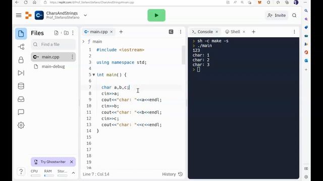 C++ - char & string - pt.1 смотреть онлайн